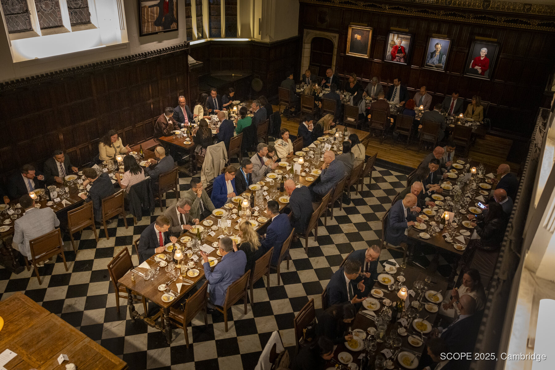 SCOPE 2025 conference dinner